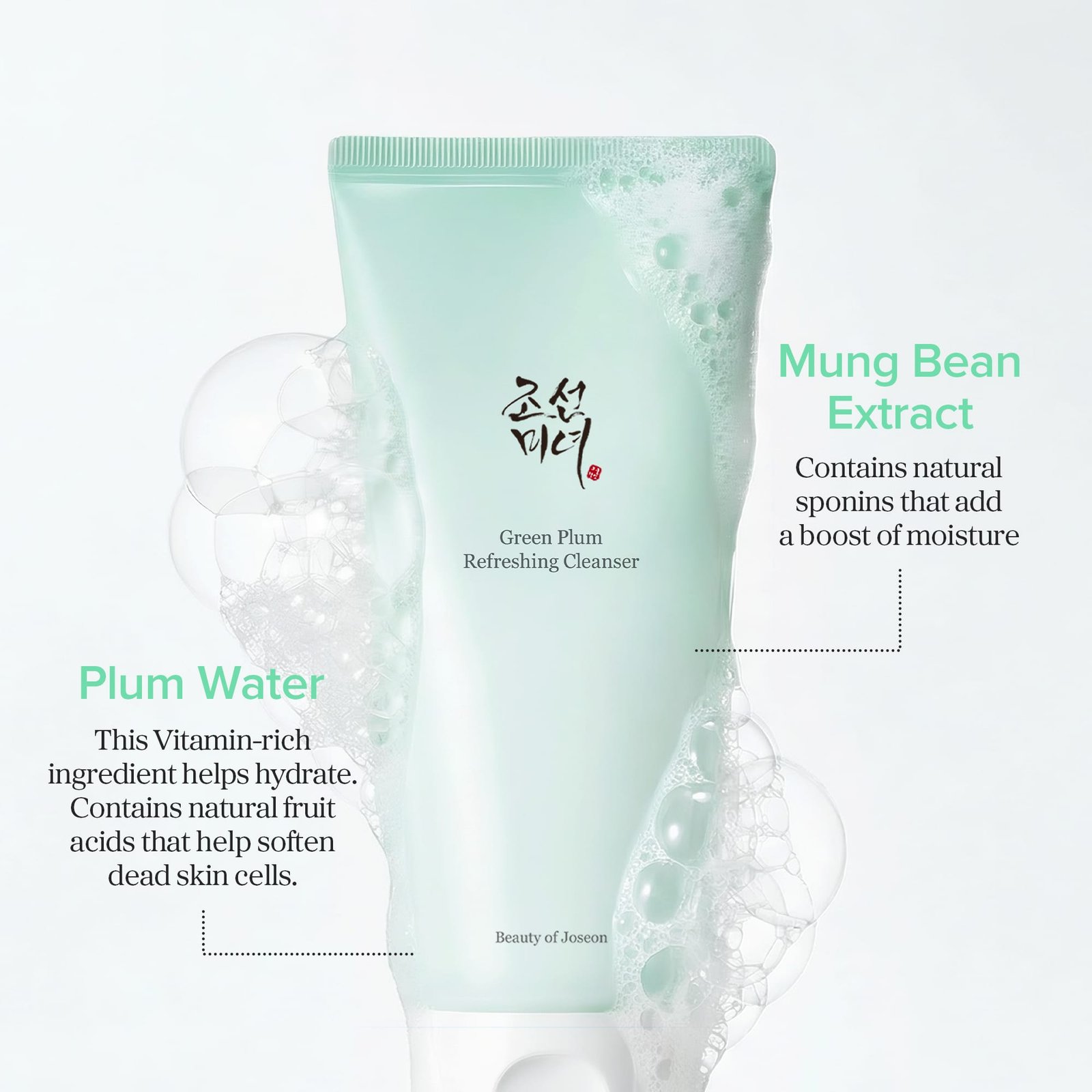 Green Plum Refreshing Cleanser, 3.38 fl oz (100 ml)