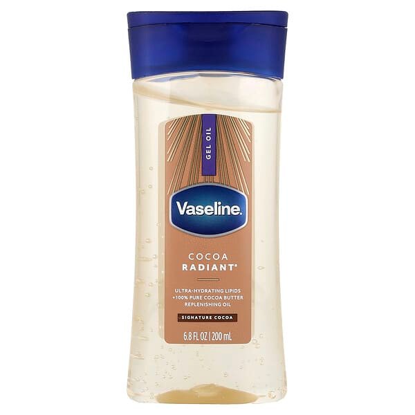 Vaseline, Cocoa Radiant®, Gel Oil, Signature Cocoa, 200 ml (6.8 fl oz)