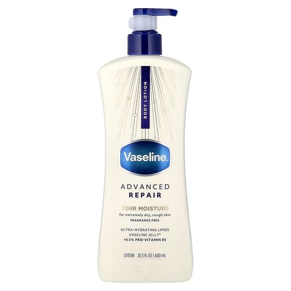 Vaseline, Intensive Care™, Advanced Repair Lotion, Unscented, 20.3 fl oz (600 ml)