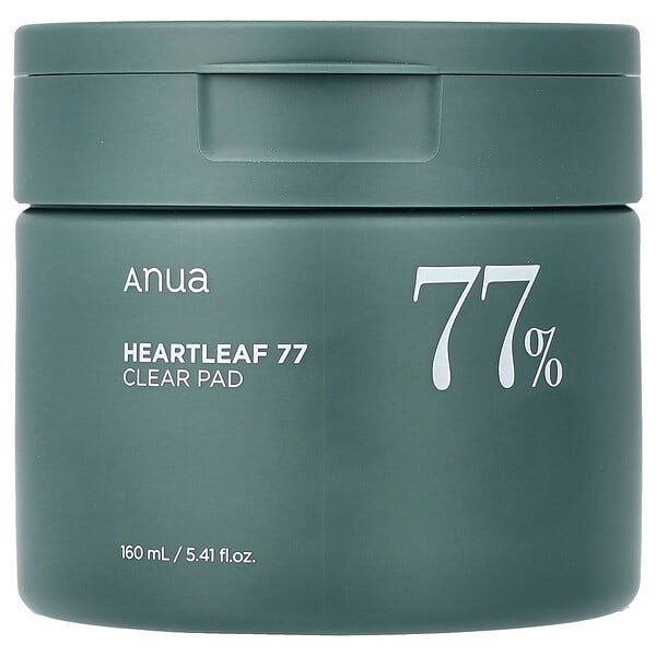 Anua, Heartleaf 77 Clear Pad, 160 ml (5.41 fl oz)