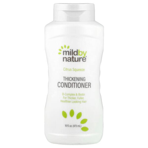 Mild By Nature, Thickening Conditioner, B-Complex & Biotin, Citrus Squeeze, 16 fl oz (473 ml)