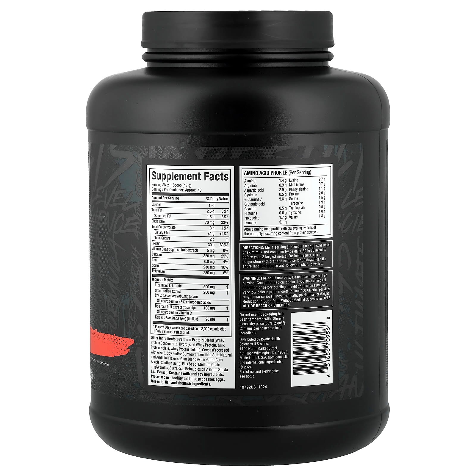 MuscleTech, 1.82 kg (4.02 lb)