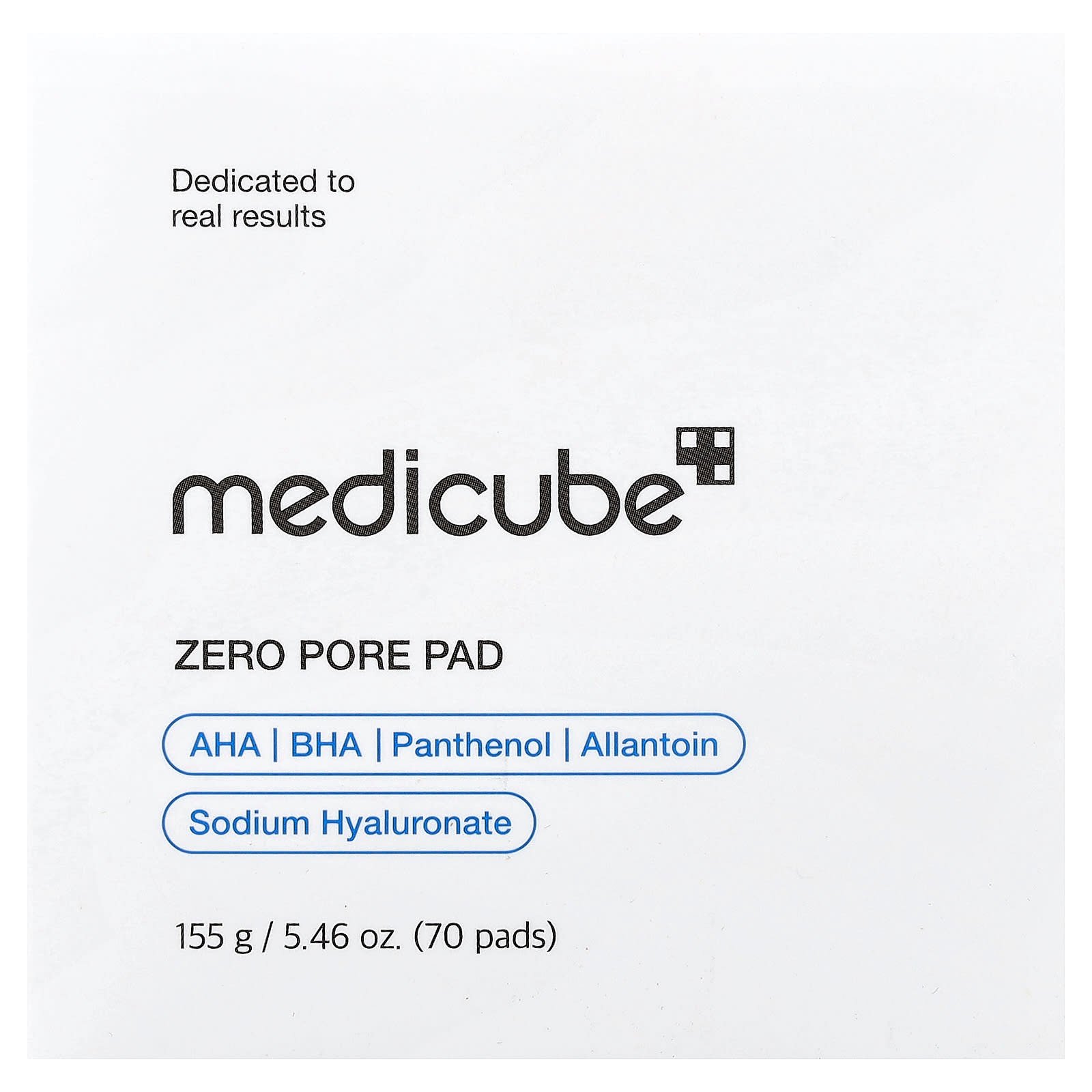 Medicube, Zero Pore Pad 2.0, 70 Pads