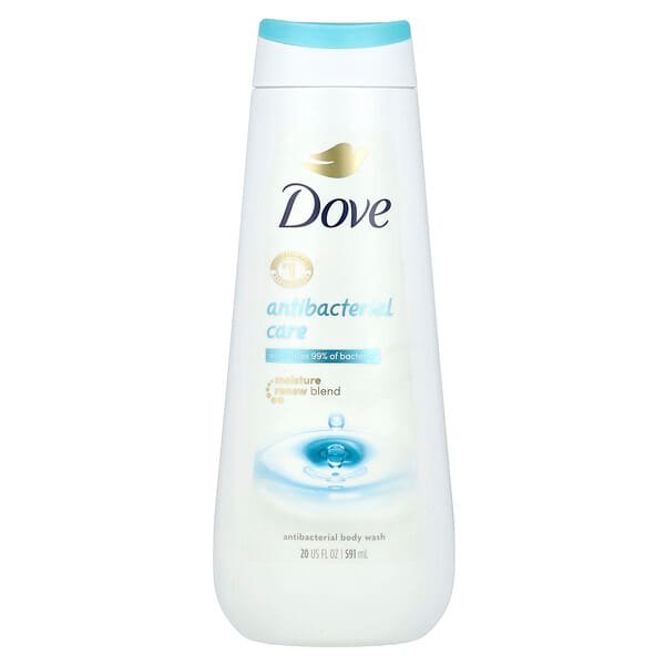 Dove, Antibacterial Care Body Wash, 20 fl oz (591 ml)