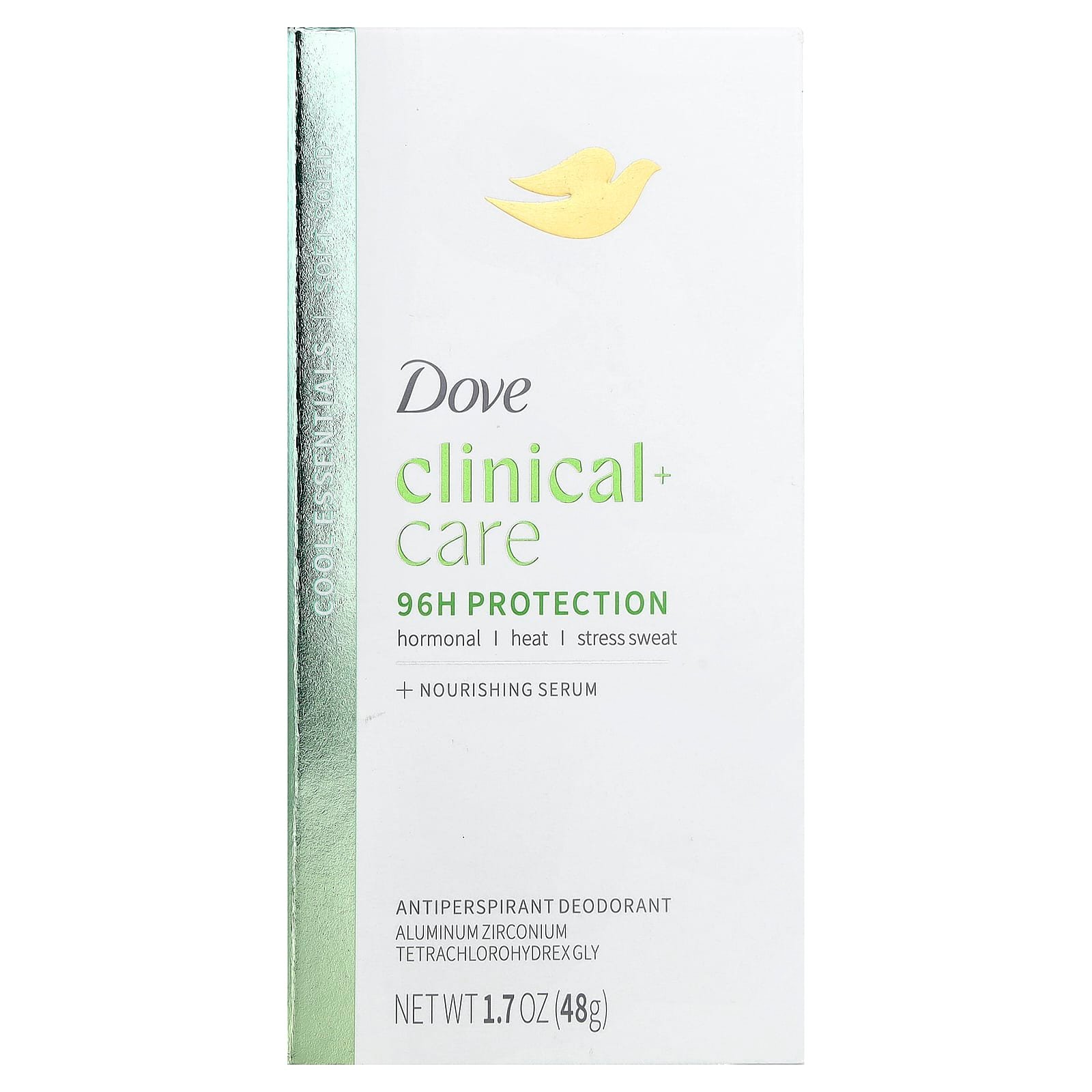 Dove, Clinical + Care, Anti-perspirant Deodorant, Cool Essentials, 1.7 oz (48 g)