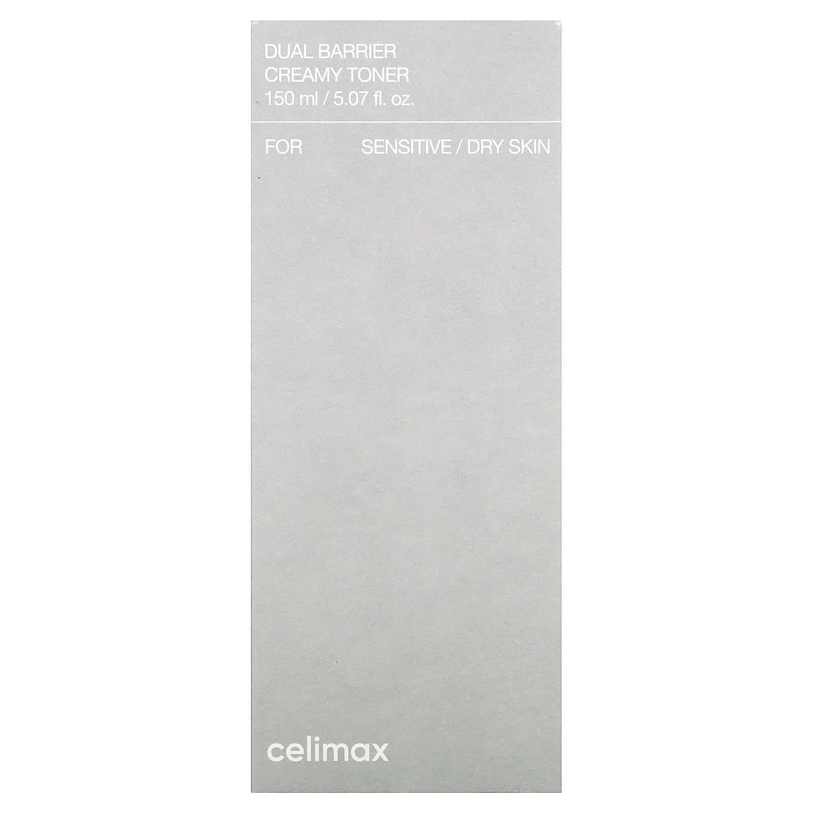 Celimax, Dual Barrier Creamy Toner, For Sensitive/Dry Skin, 150 ml (5.07 fl oz)