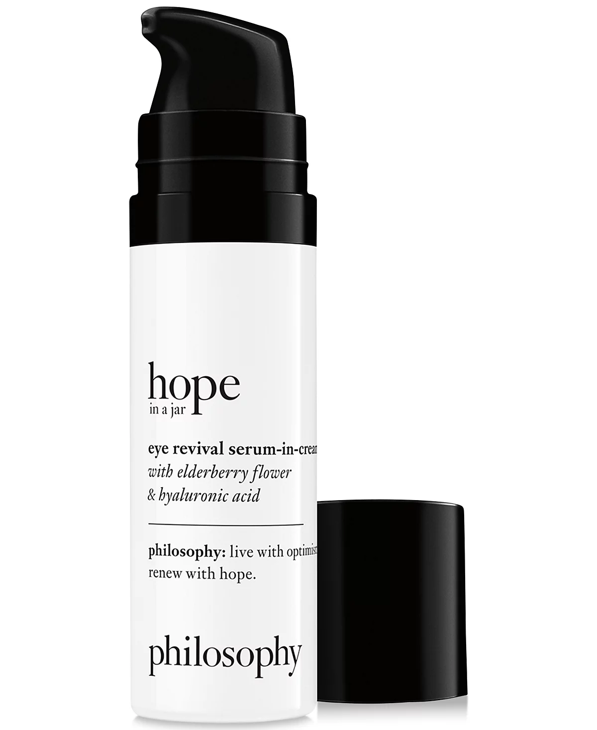 Hope In A Jar Eye Revival Serum-In-Cream With Elderberry Flower & Hyaluronic Acid, 0.5 oz.