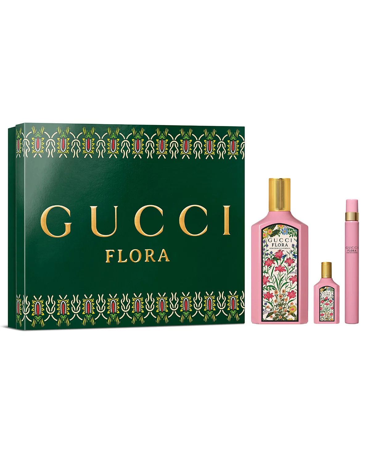 3-Piece Flora Gorgeous Gardenia Eau de Parfum Spray Gift Set