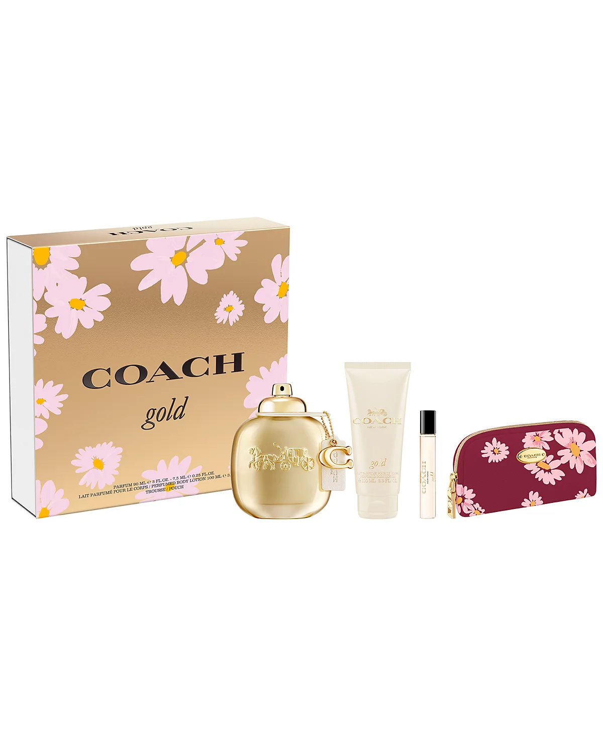  COACH 4-Pc. Gold Eau De Parfum Set