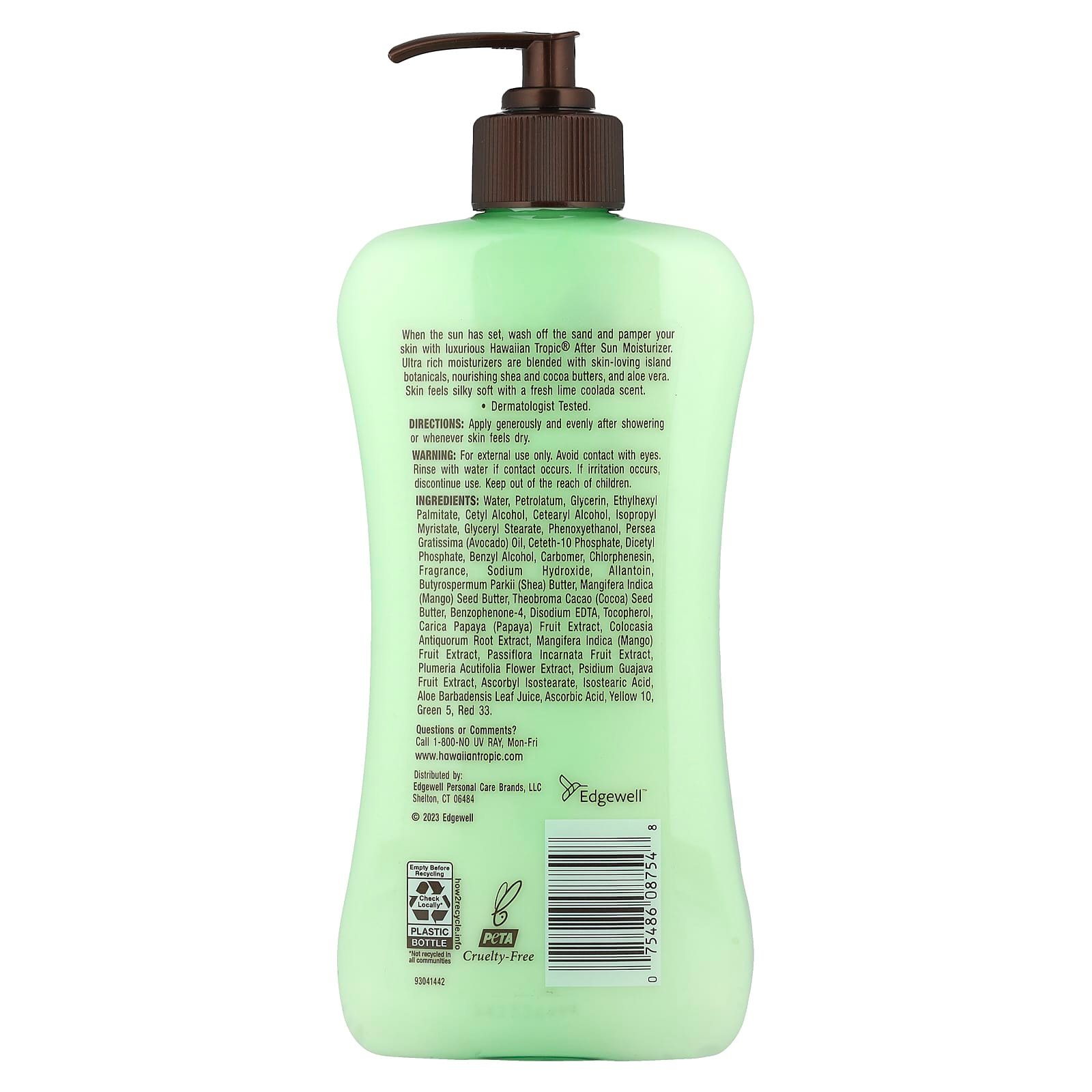 Hawaiian Tropic, After Sun Moisturiser, Lime Coolada, 16 fl oz (473 ml)