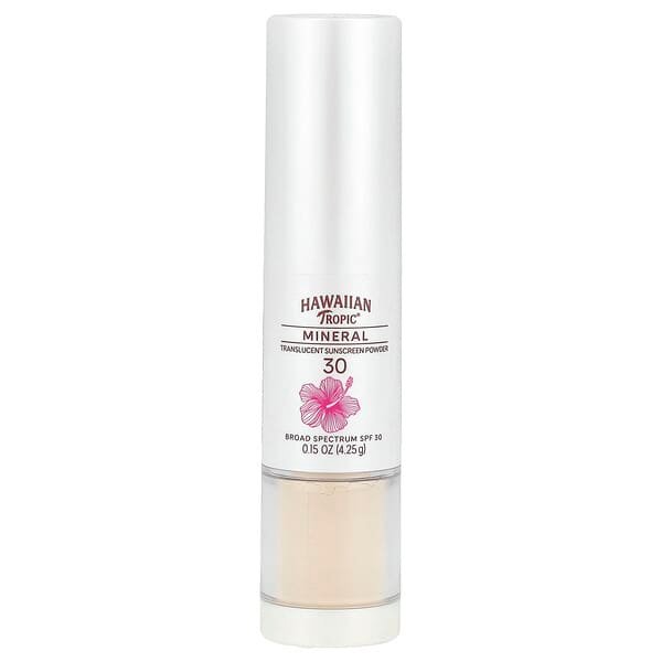 Hawaiian Tropic, Mineral Translucent Sunscreen Powder, SPF 30, 0.15 oz (4.25 g)