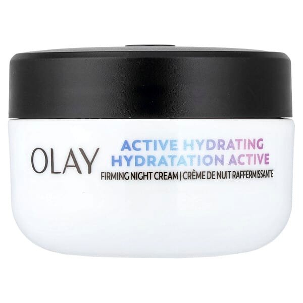 Olay, Active Hydrating, Firming Night Cream, 56 ml (1.9 fl oz)