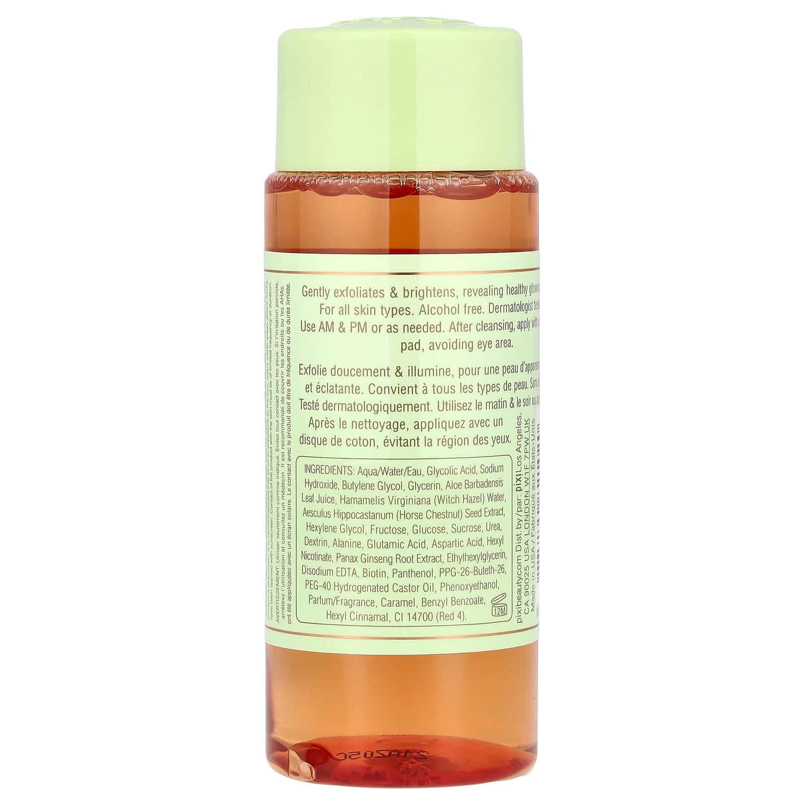 Pixi Beauty, Glow Tonic, Exfoliating Toner, 3.4 fl oz (100 ml)