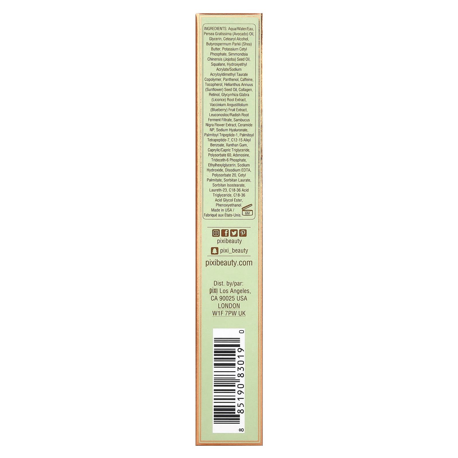 Pixi Beauty, Retinol Eye Cream, 0.8 fl oz (25 ml)