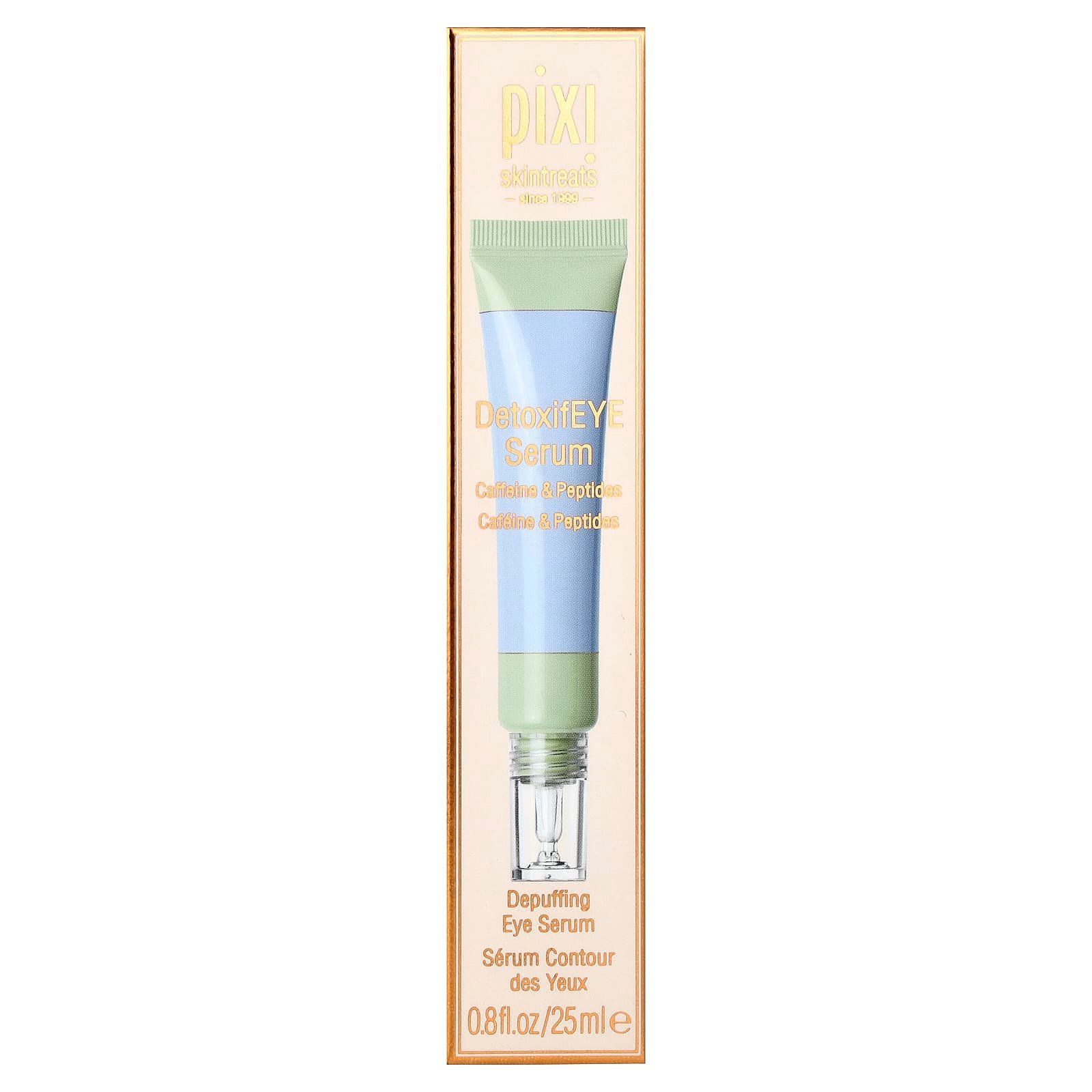 Pixi Beauty, Skintreats, DetoxifEYE, Depuffing Eye Serum, 0.8 fl oz (25 ml)