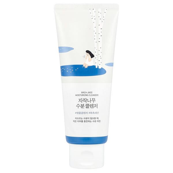 Round Lab, Birch Juice Moisturising Cleanser, 5.07 fl oz (150 ml)