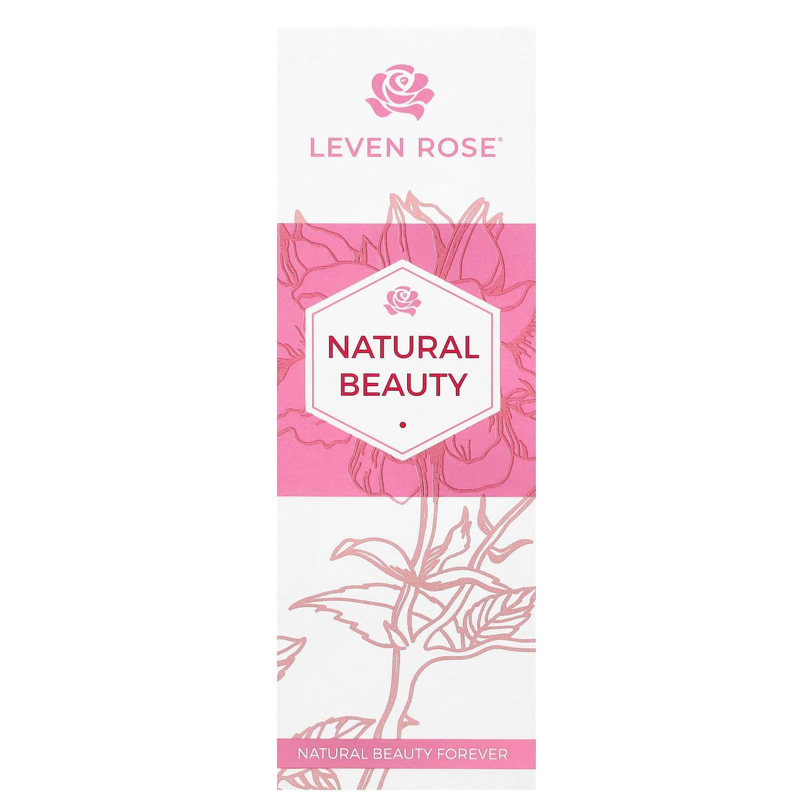 Leven Rose, 100% Pure & Organic, Rose Water, 118 ml