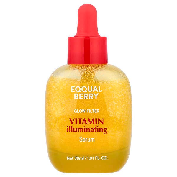 EQQUALBERRY, Glow Filter, Vitamin Illuminating Serum, 30 ml (1.01 fl oz)