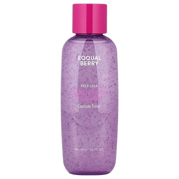 EQQUALBERRY, Deep Cera, Bakuchiol Plumping Capsule Toner, 150 ml (5.07 fl oz)