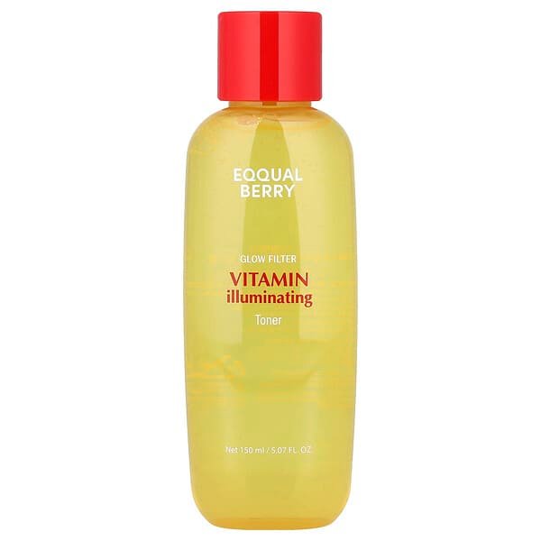 EQQUALBERRY, Glow Filter, Vitamin Illuminating Toner, 150 ml (5.07 fl oz)