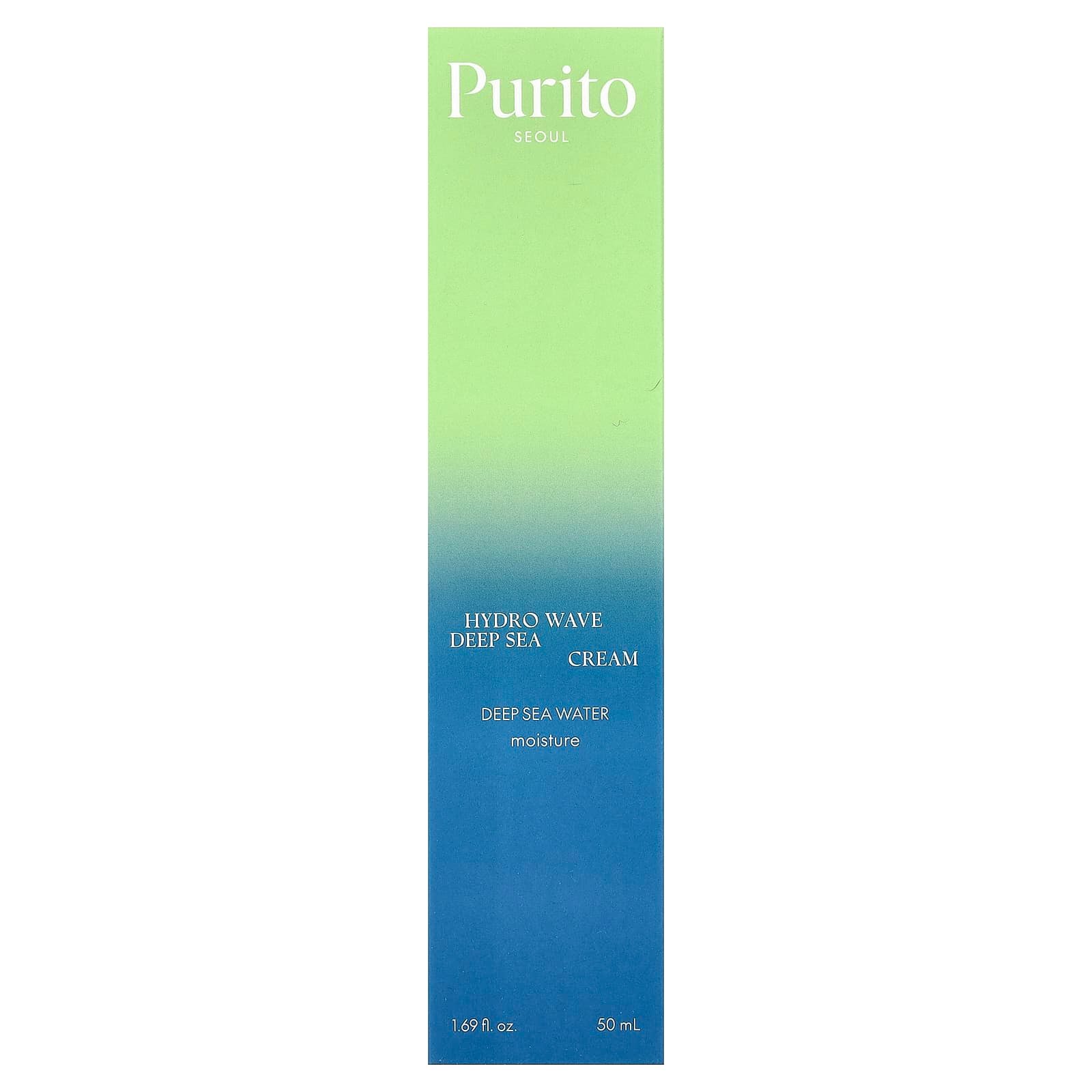 Purito, Hydro Wave Deep Sea Cream, 1.69 fl oz (50 g)