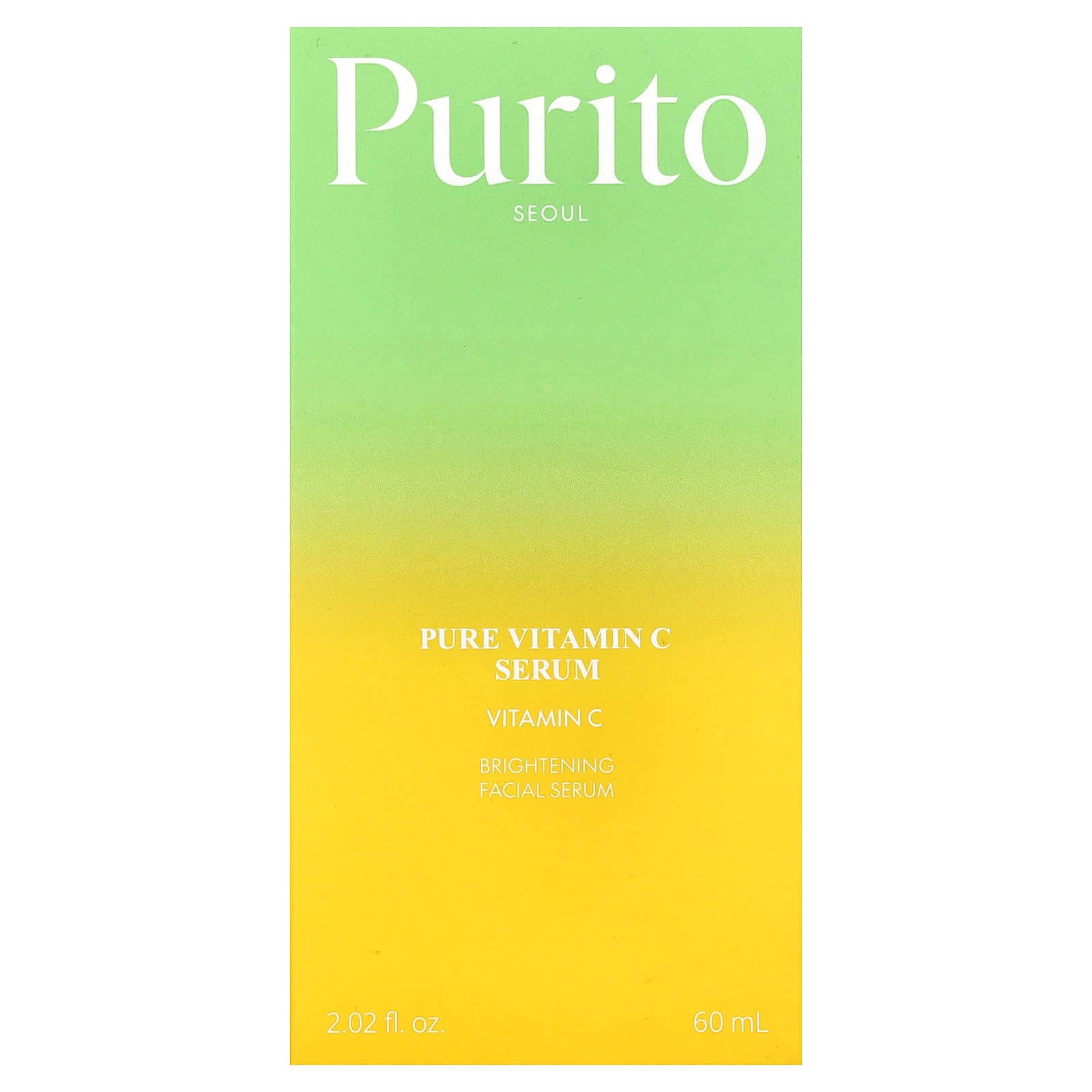 Purito, Pure Vitamin C Serum, 60 ml (2.02 fl oz)