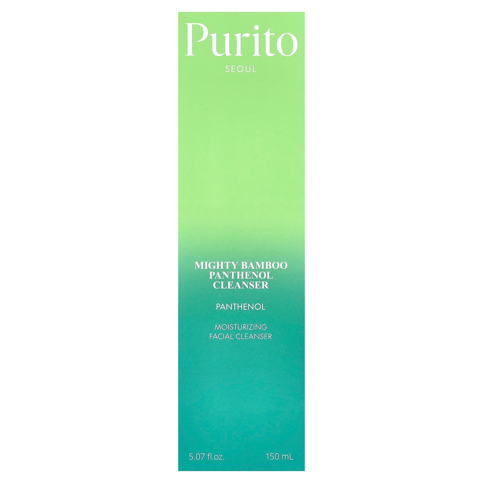 Purito, Mighty Bamboo Panthenol Cleanser, 5.07 fl oz (150 ml)