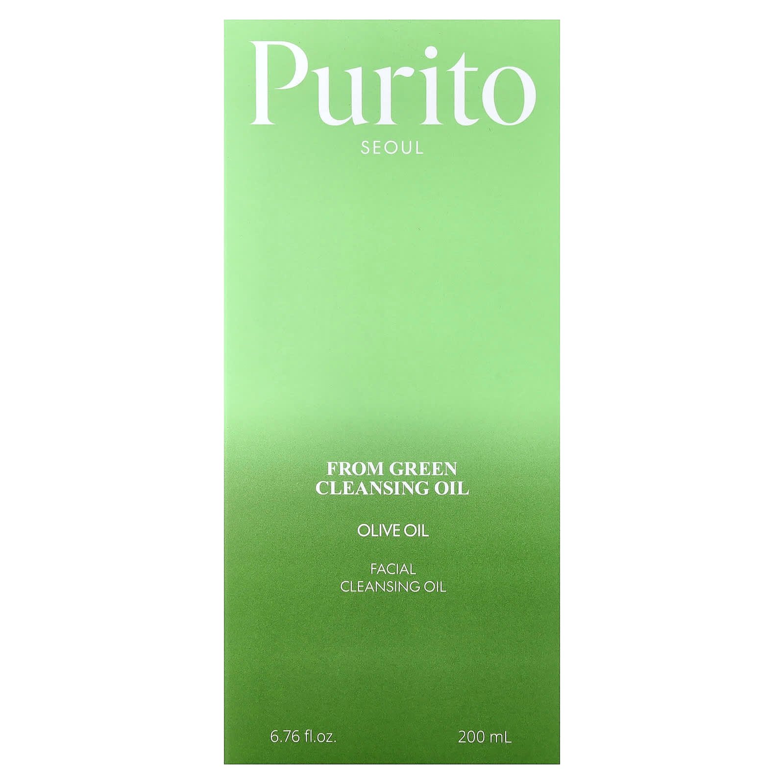 Purito, From Green Cleansing Oil, 6.76 fl oz (200 ml)